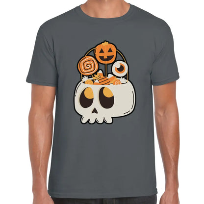 Candy Skull T-Shirt - Tshirtpark.com