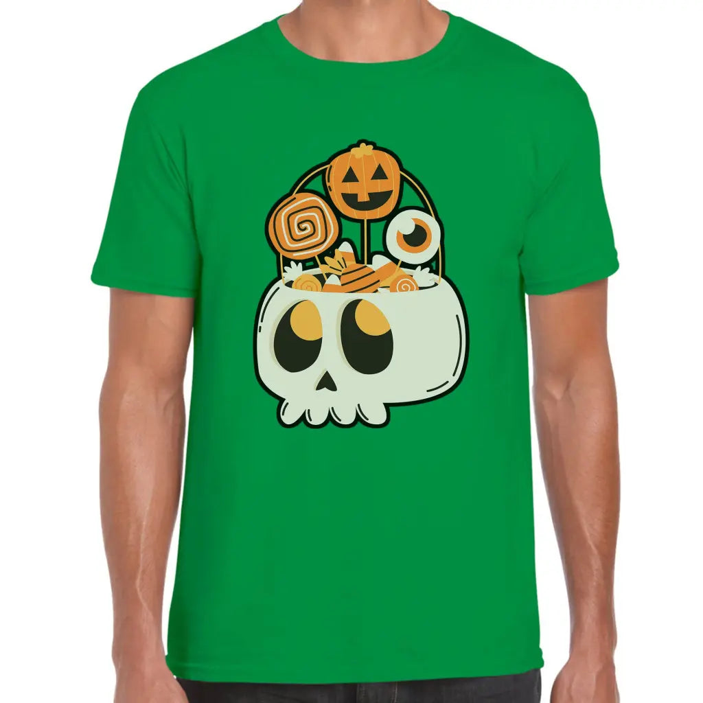 Candy Skull T-Shirt - Tshirtpark.com