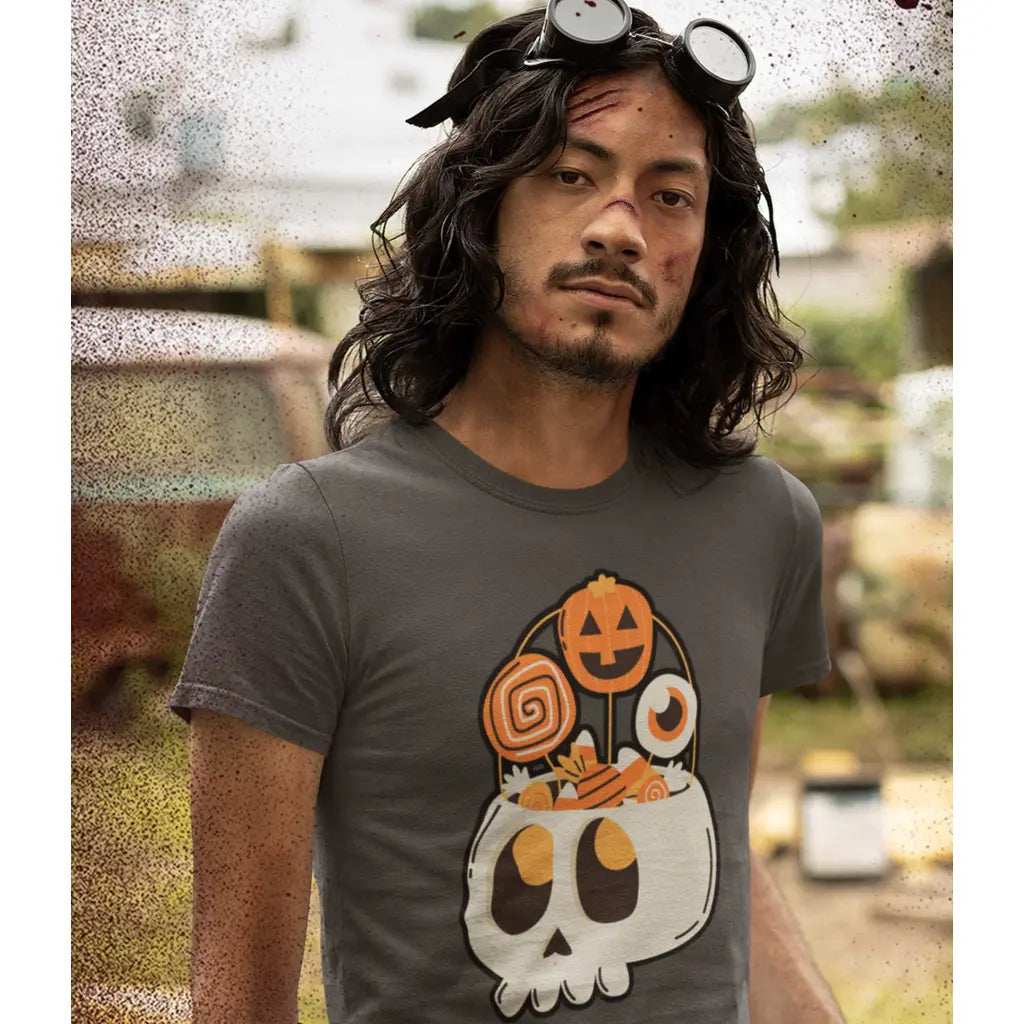 Candy Skull T-Shirt - Tshirtpark.com