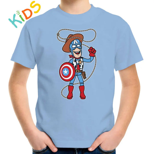 Captain Cowboy Kids T-shirt - Tshirtpark.com