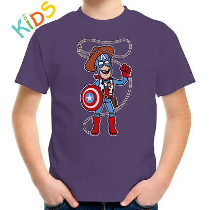 Captain Cowboy Kids T-shirt - Tshirtpark.com