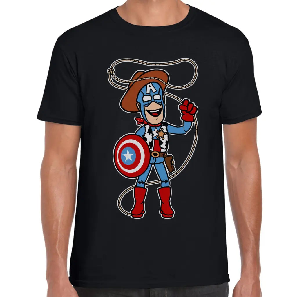 Captain Cowboy T-Shirt - Tshirtpark.com