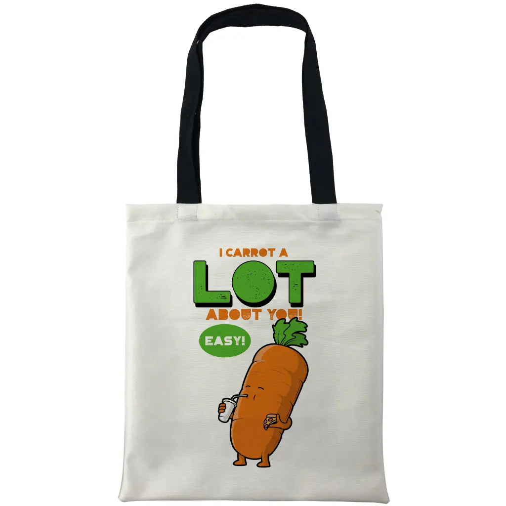 Carrot A Lot Tote Bags - Tshirtpark.com