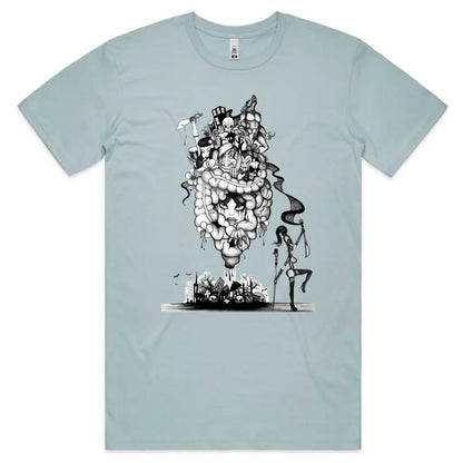 Cartoon Cemetery T-Shirt - Tshirtpark.com