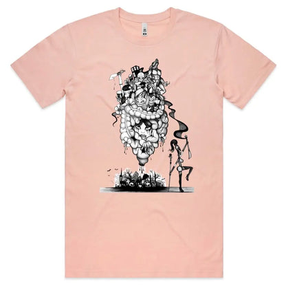 Cartoon Cemetery T-Shirt - Tshirtpark.com