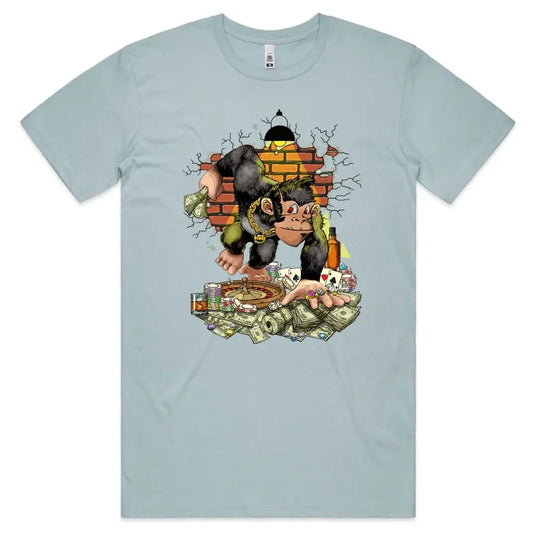 Casino Monkey T-Shirt - Tshirtpark.com