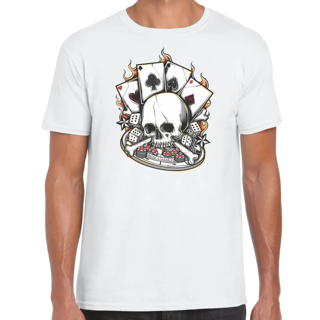 Casino Skull T-Shirt - Tshirtpark.com