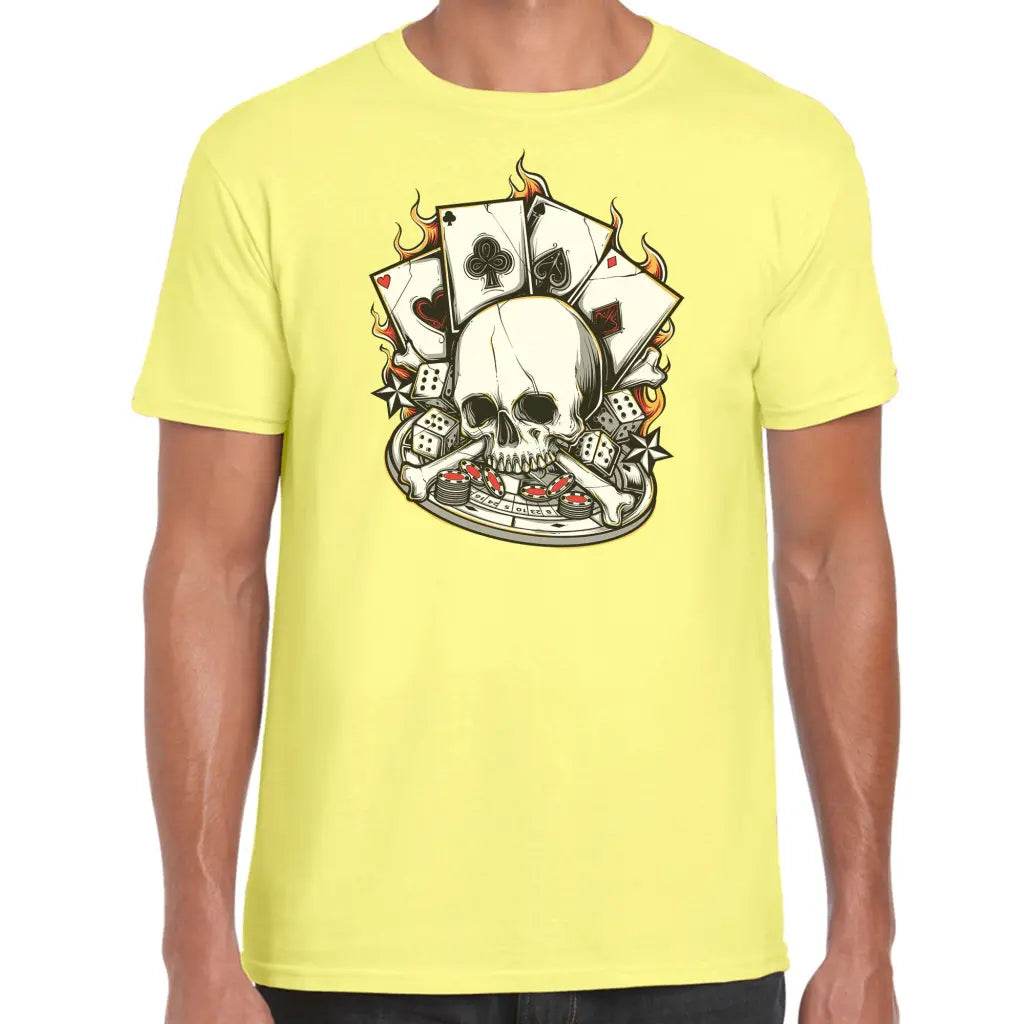 Casino Skull T-Shirt - Tshirtpark.com