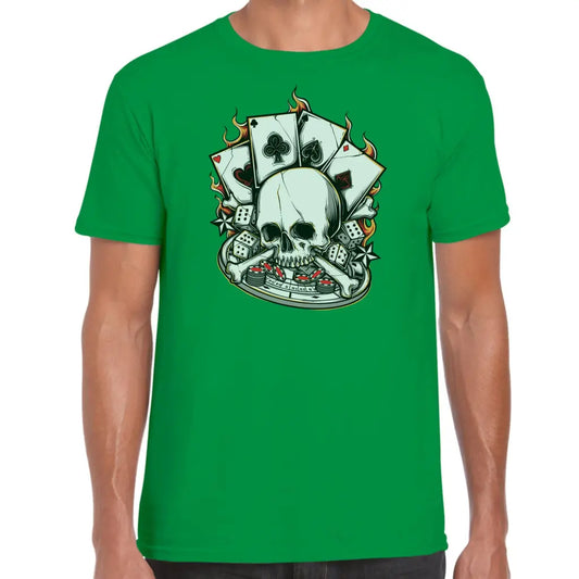 Casino Skull T-Shirt - Tshirtpark.com