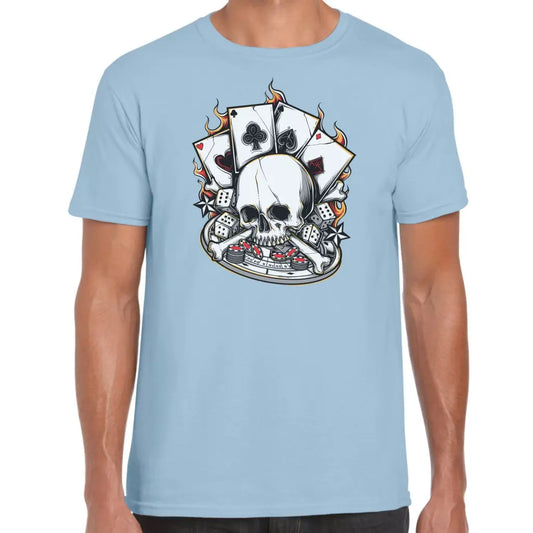 Casino Skull T-Shirt - Tshirtpark.com