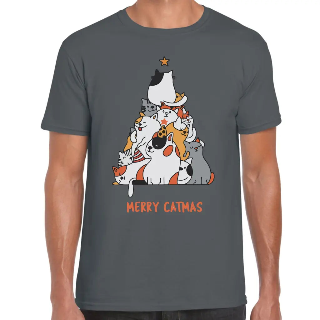 Cat Christmas Tree T-Shirt - Tshirtpark.com