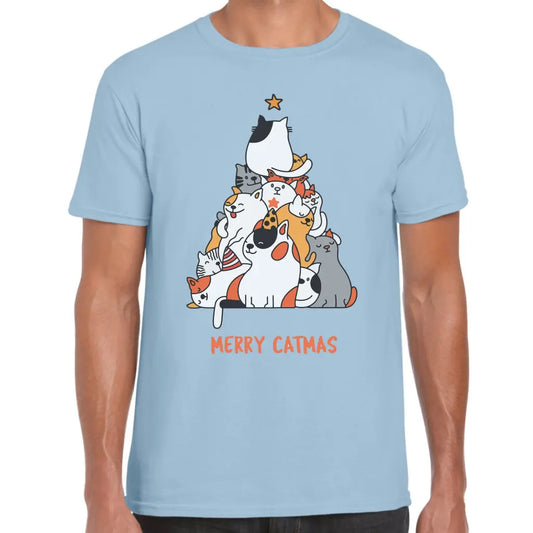 Cat Christmas Tree T-Shirt - Tshirtpark.com