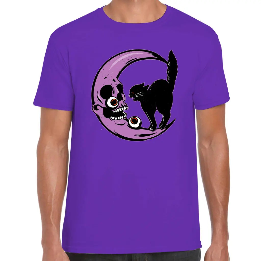 Cat Moon T-Shirt - Tshirtpark.com