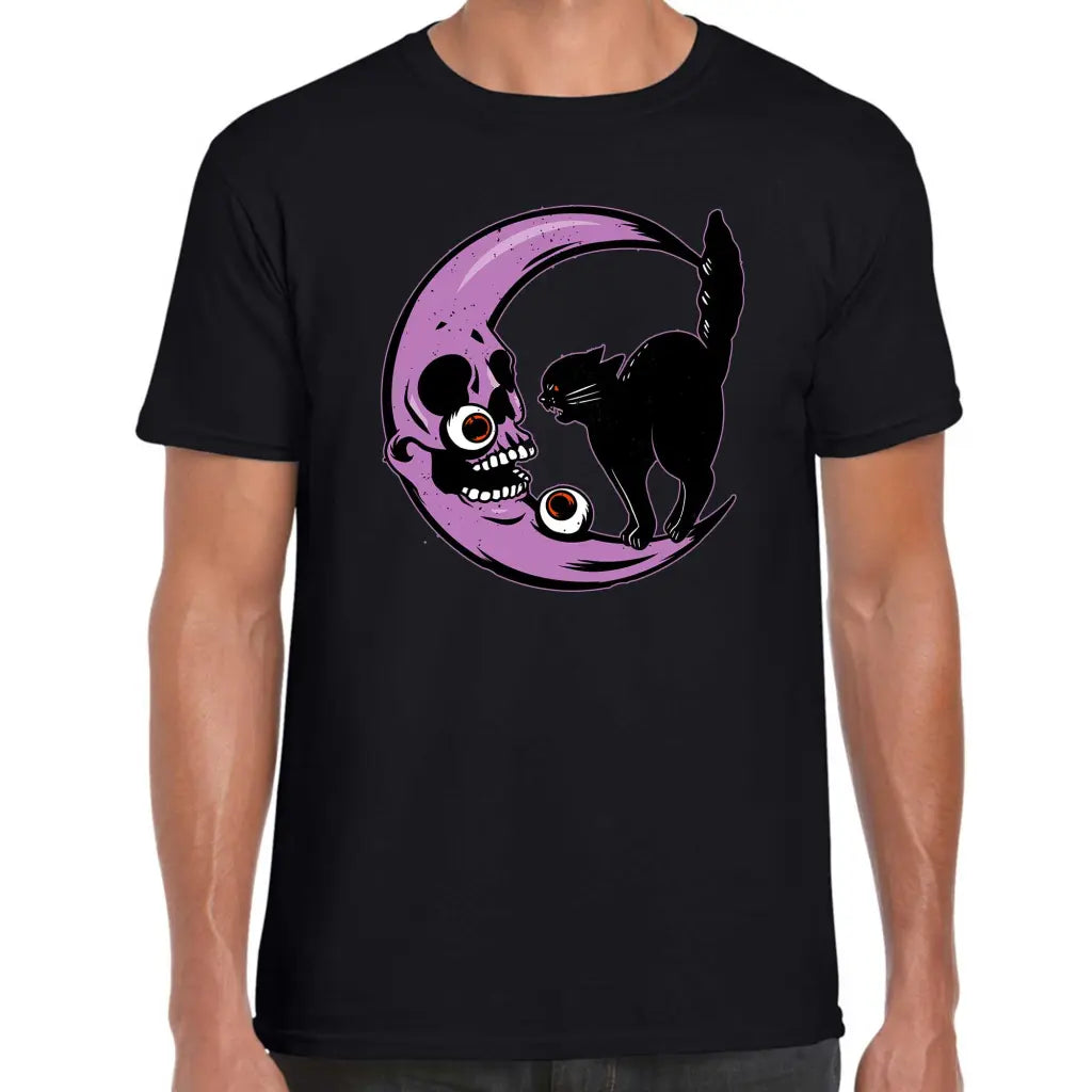 Cat Moon T-Shirt - Tshirtpark.com