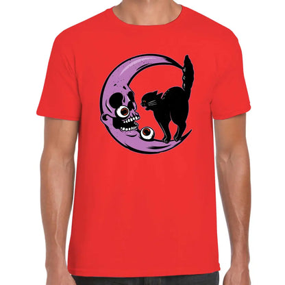 Cat Moon T-Shirt - Tshirtpark.com