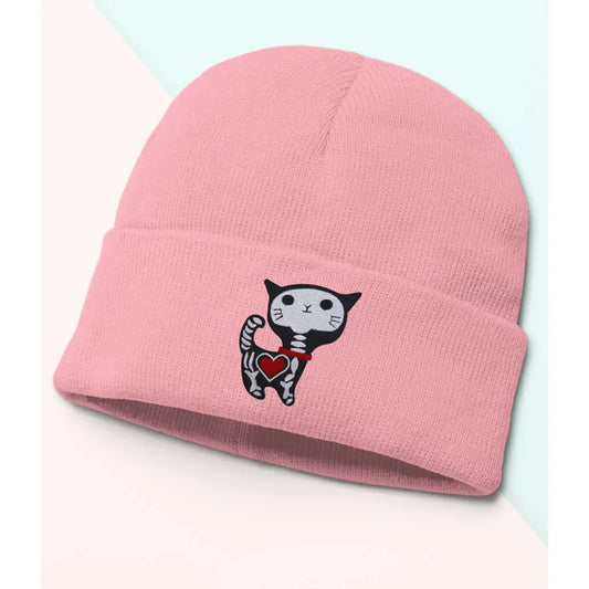 Cat Skeleton Beanie - Tshirtpark.com