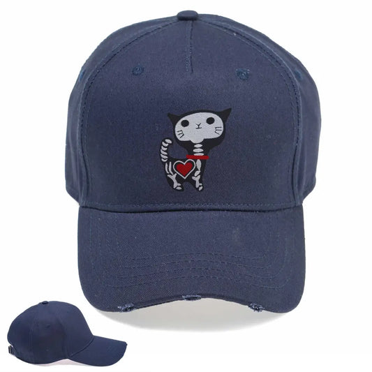 Cat Skeleton Cap - Tshirtpark.com