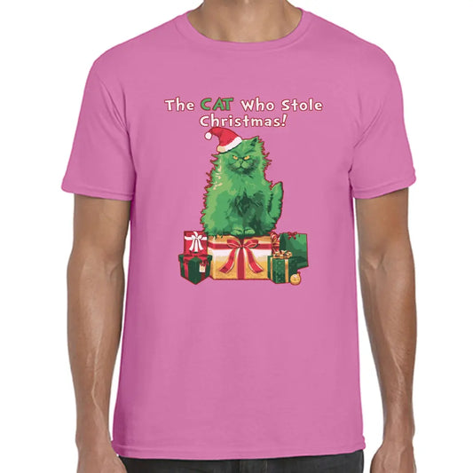 Cat Stole Christmas T-Shirt - Tshirtpark.com