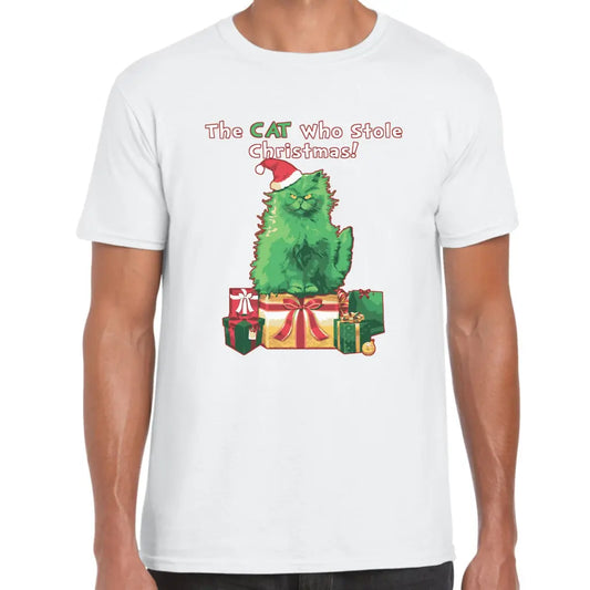 Cat Stole Christmas T-Shirt - Tshirtpark.com