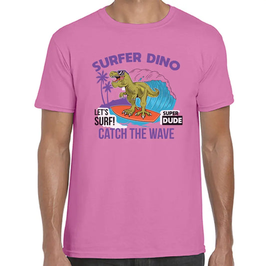 Catch The Wave Dino T-Shirt - Tshirtpark.com