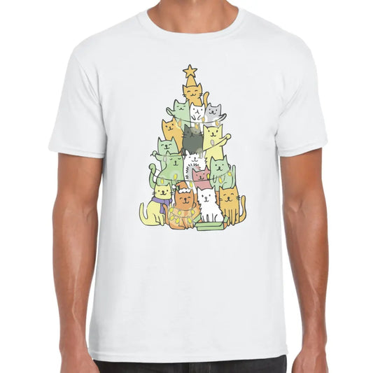 Catmas Tree T-Shirt - Tshirtpark.com