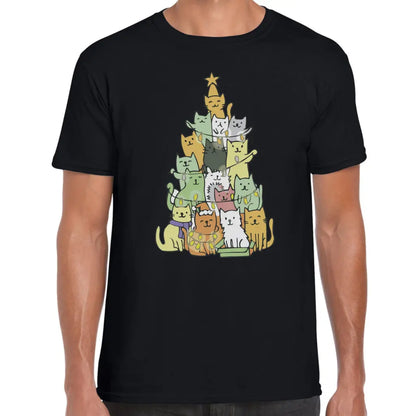 Catmas Tree T-Shirt - Tshirtpark.com