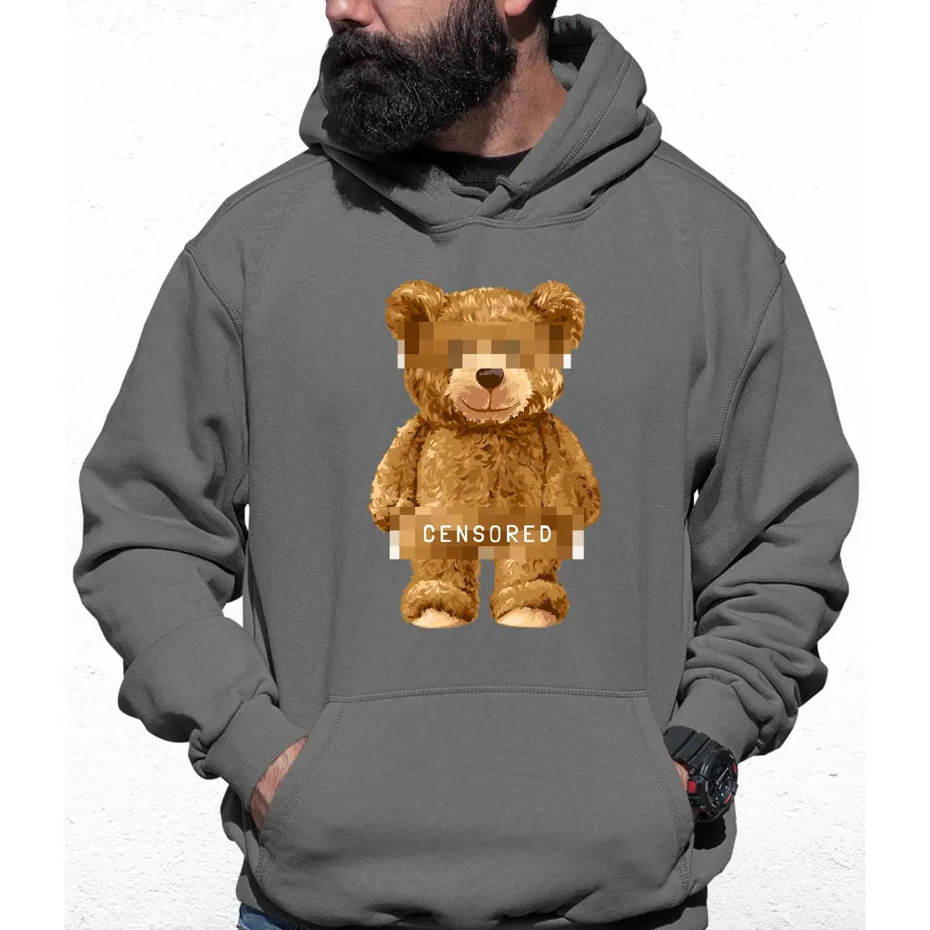 Censored Bear Colour Hoodie - Tshirtpark.com