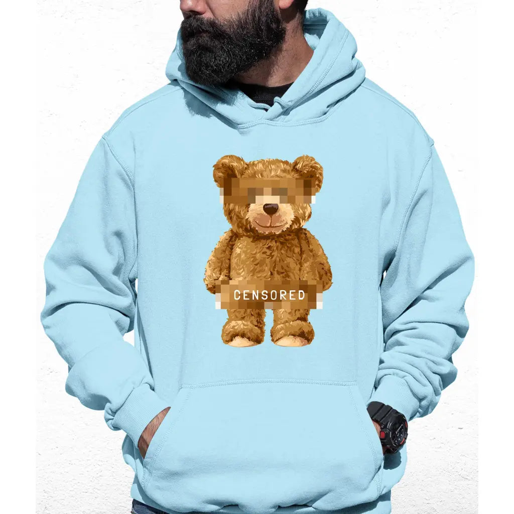 Censored Bear Colour Hoodie - Tshirtpark.com