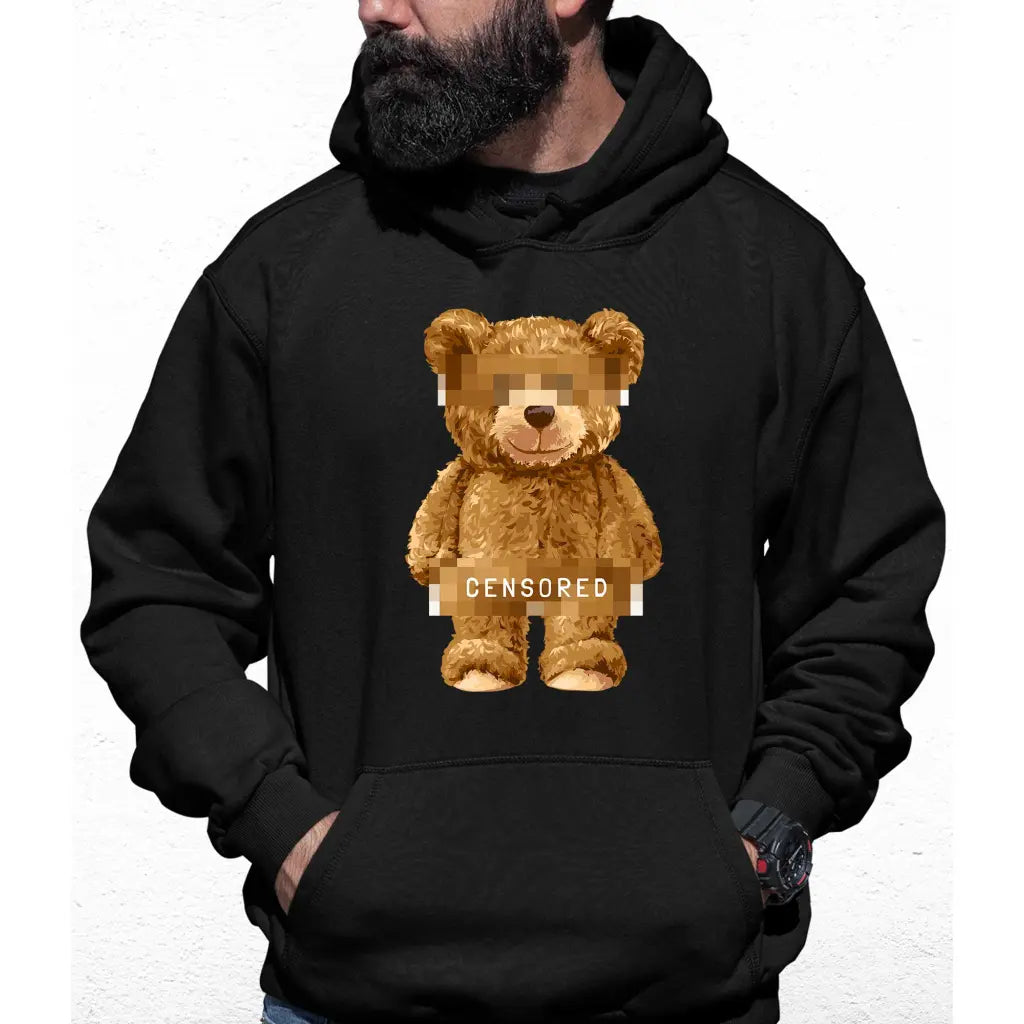 Censored Bear Colour Hoodie - Tshirtpark.com