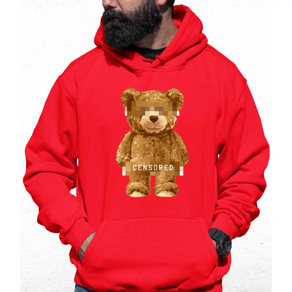 Censored Bear Colour Hoodie - Tshirtpark.com