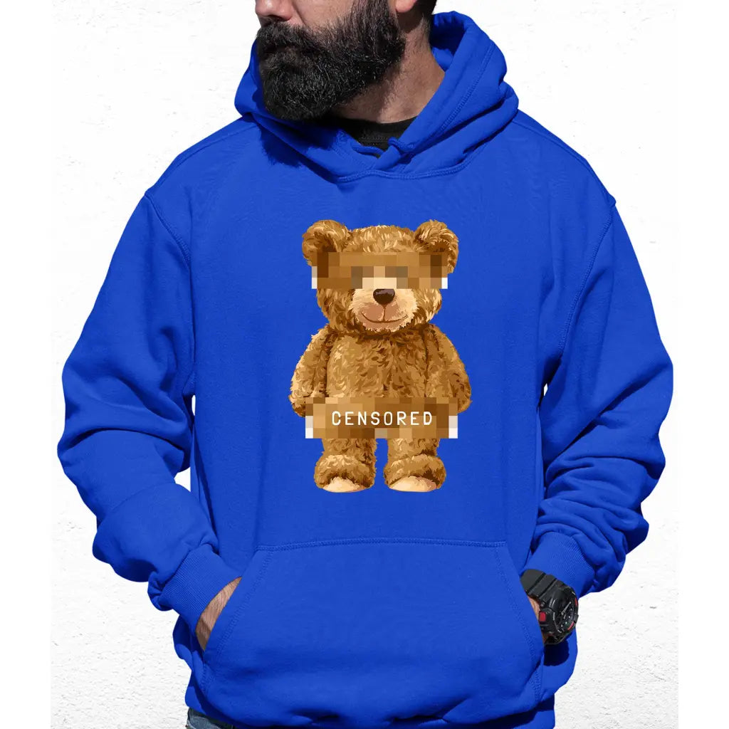 Censored Bear Colour Hoodie - Tshirtpark.com