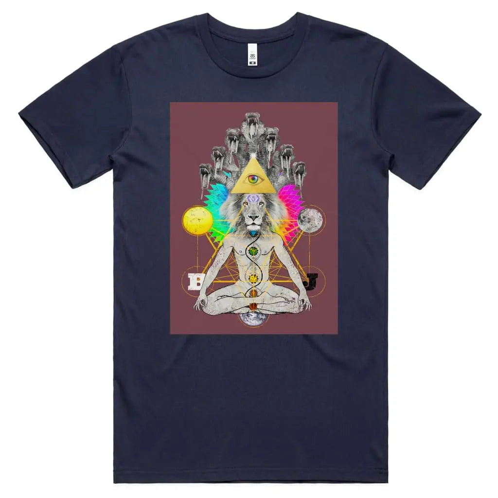 Chakra Lion T-Shirt - Tshirtpark.com