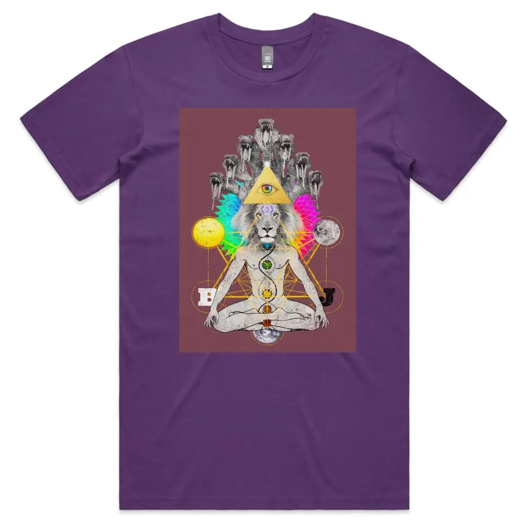 Chakra Lion T-Shirt - Tshirtpark.com