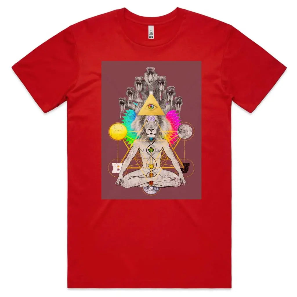 Chakra Lion T-Shirt - Tshirtpark.com