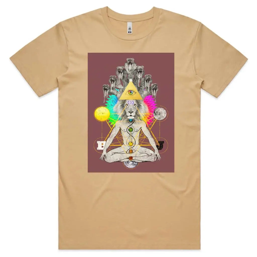 Chakra Lion T-Shirt - Tshirtpark.com