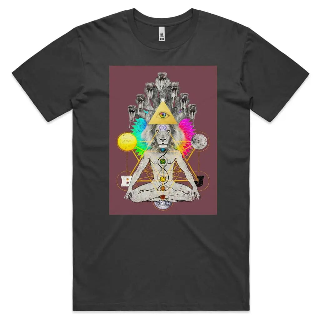 Chakra Lion T-Shirt - Tshirtpark.com