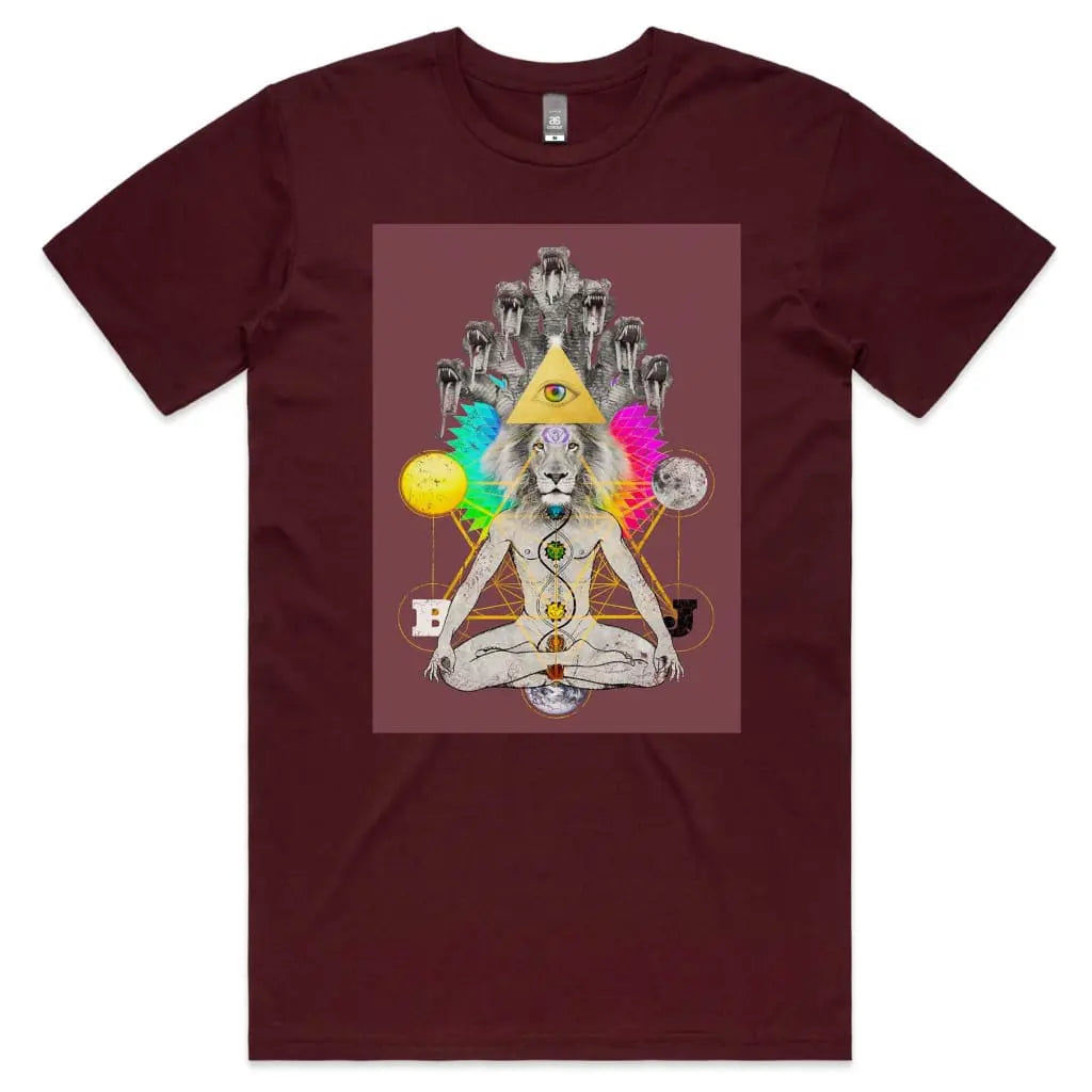 Chakra Lion T-Shirt - Tshirtpark.com