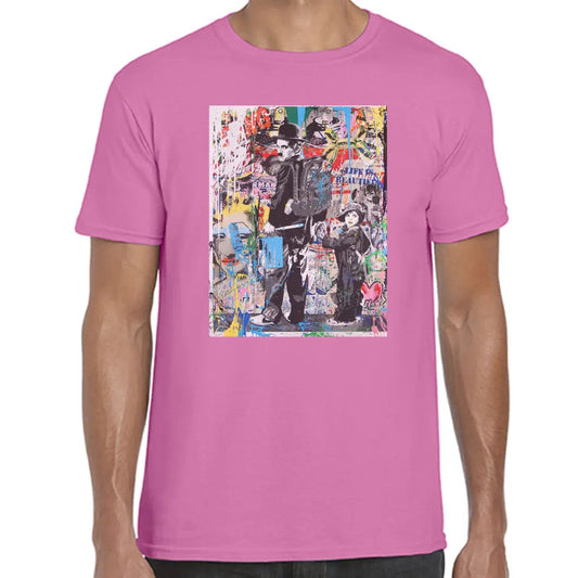 Charlie Chaplin Banksy T-Shirt - Tshirtpark.com