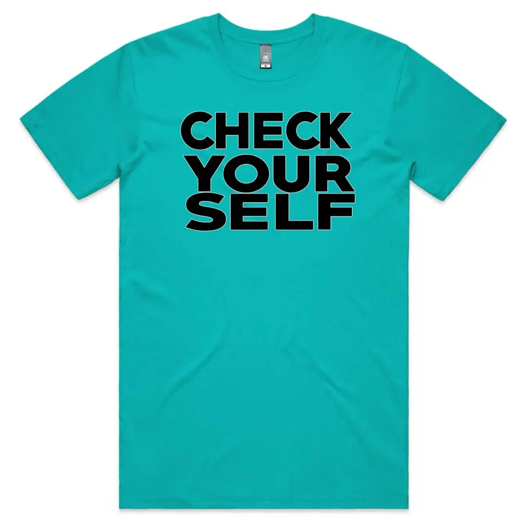 Check Yourself T-Shirt - Tshirtpark.com