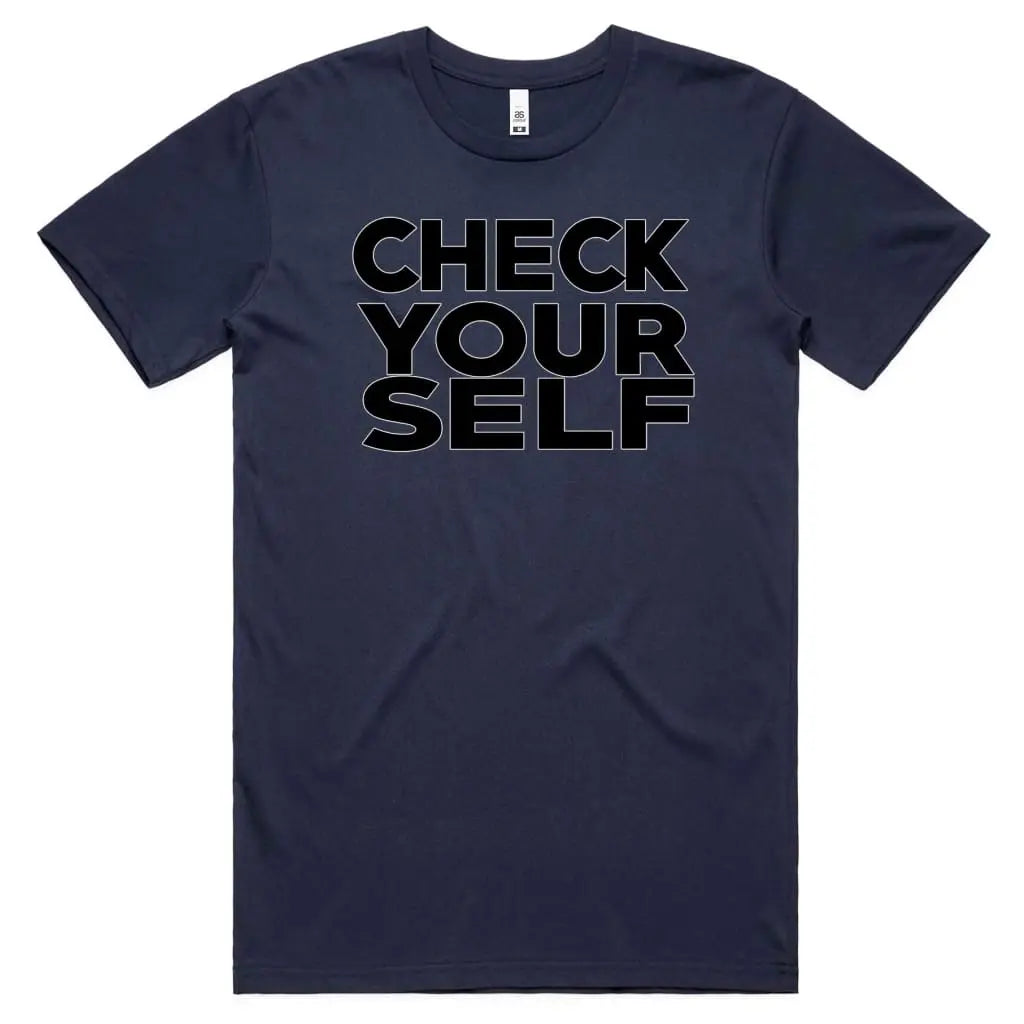 Check Yourself T-Shirt - Tshirtpark.com