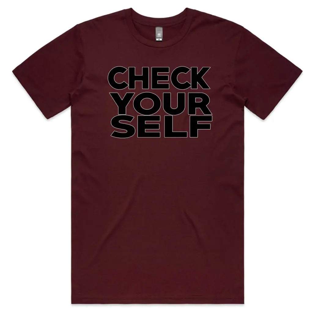 Check Yourself T-Shirt - Tshirtpark.com