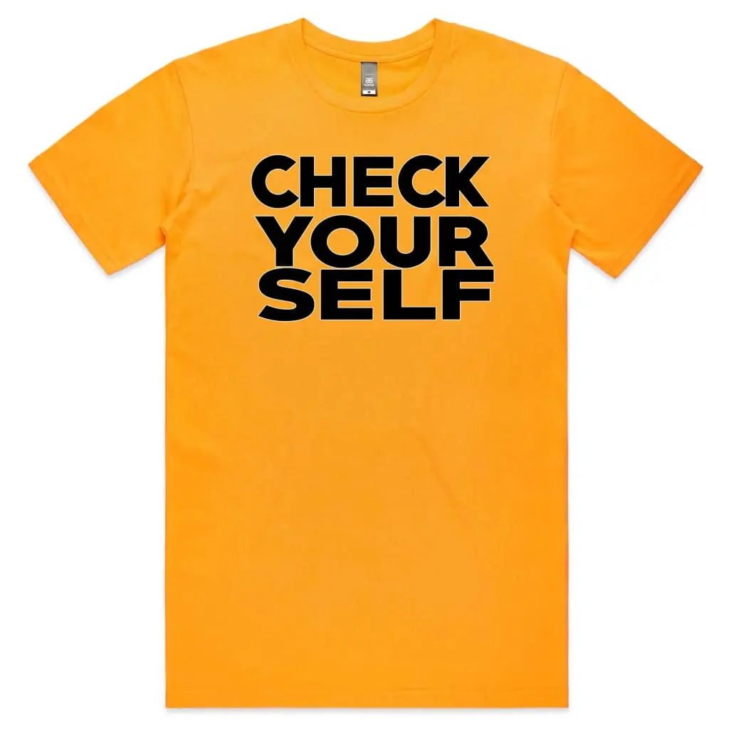 Check Yourself T-Shirt - Tshirtpark.com