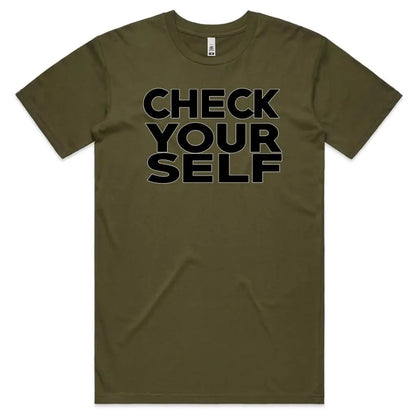 Check Yourself T-Shirt - Tshirtpark.com