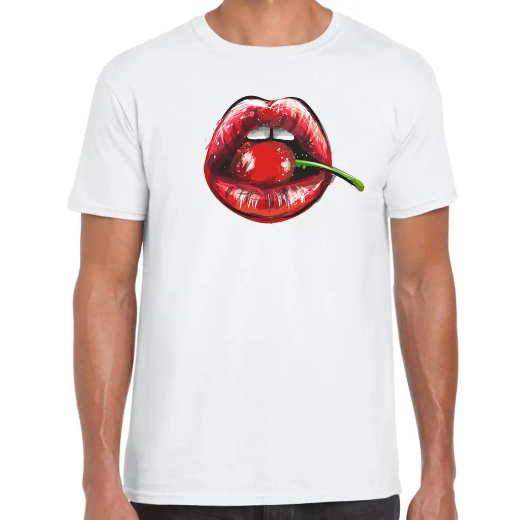 Cherry Lips T-Shirt - Tshirtpark.com
