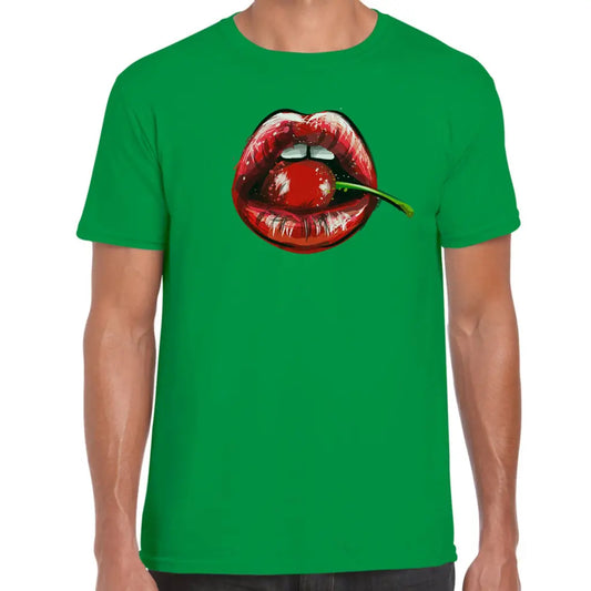 Cherry Lips T-Shirt - Tshirtpark.com