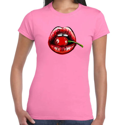 Cherry Lips T-shirt - Tshirtpark.com