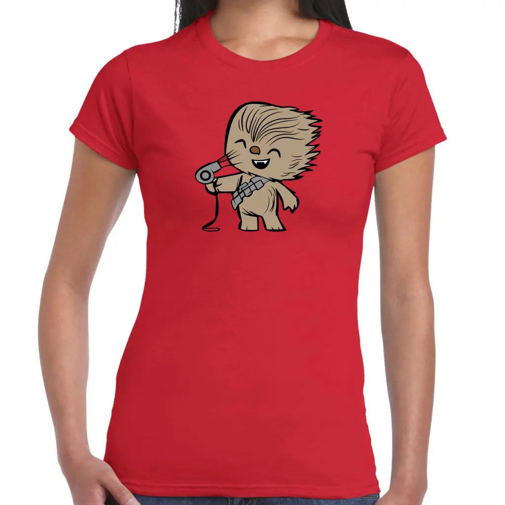 Chew Hairdryer Ladies T-shirt - Tshirtpark.com