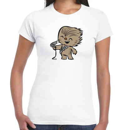 Chew Hairdryer Ladies T-shirt - Tshirtpark.com