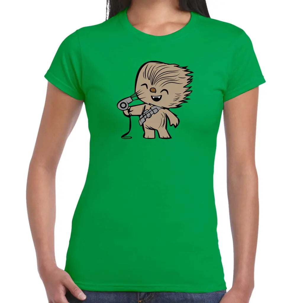 Chew Hairdryer Ladies T-shirt - Tshirtpark.com