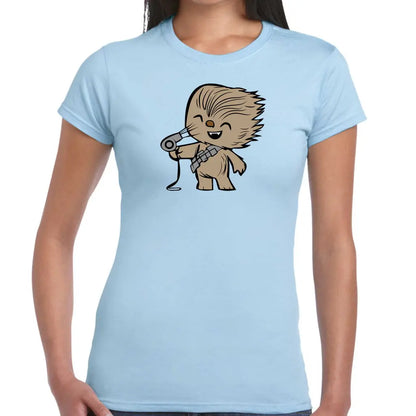 Chew Hairdryer Ladies T-shirt - Tshirtpark.com